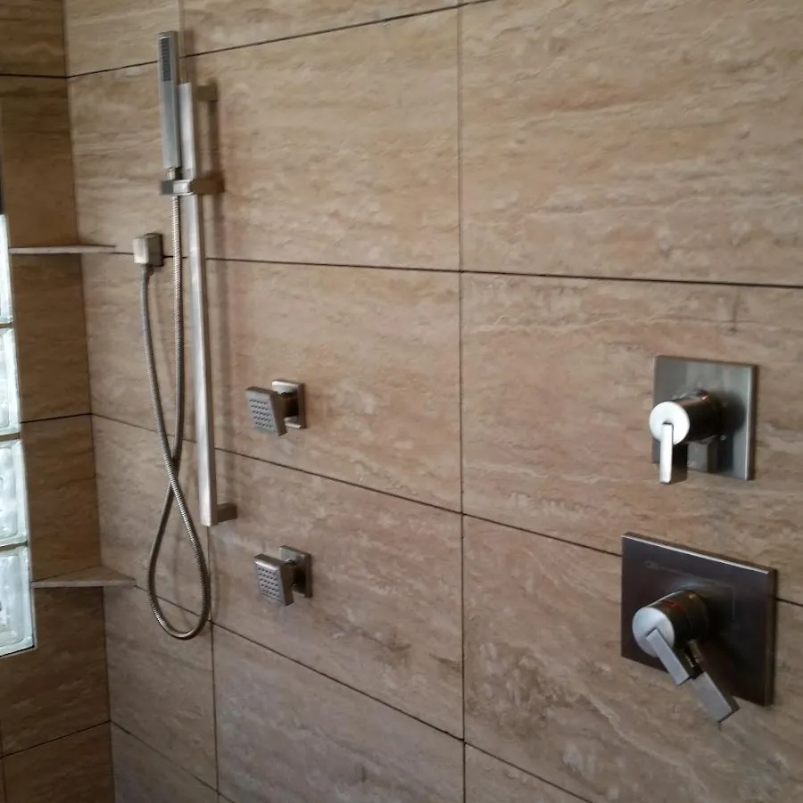 Shower fixture installation for Water Heater Replacement in Merritt Island